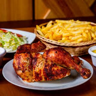 1/2 pollo a la brasa (para 2 personas)