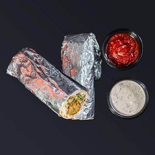 Rollo Falafel z wieprzowiną