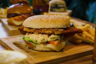 Hamburguesa Pechuga Crispy