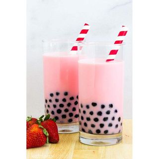 Strawberry Milk Boba