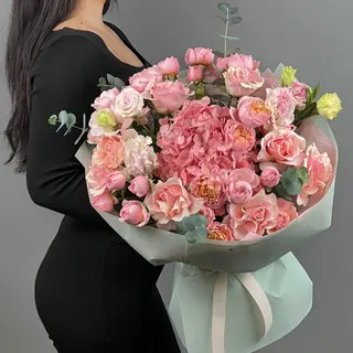 цветы Букет Art Flowers Розовое совершенство