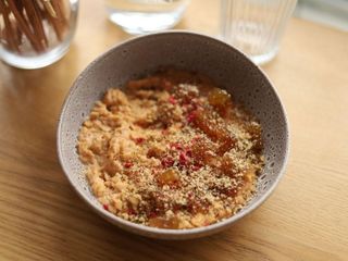 Вівсянка з яблуневим мармулядом на б/л молоці (350g)