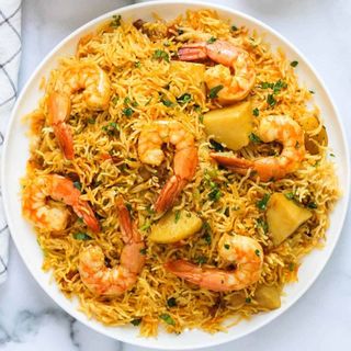 Akbari Prawn Biryani