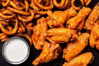 8 Cheddar jumbo wings hormone-free