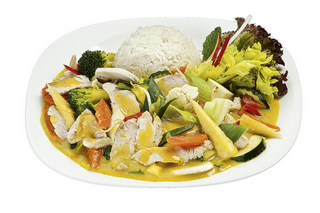 Kurczak w sosie curry