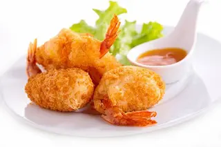 Gamberi fritti 5 pezzi