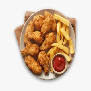 Alitas Con Patatas