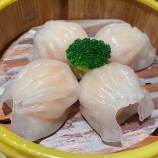 ravioli con gamberi （虾饺）