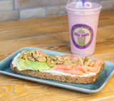 Toast de queso crema