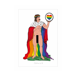 Re Proud by Stefano Lo Voi 10,5 x 14,5 cm
