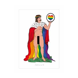 Re Proud by Stefano Lo Voi 10,5 x 14,5 cm