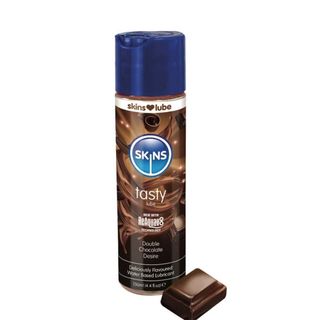 Skins Tasty Double Chocolate Water-Based Lube, 130ml