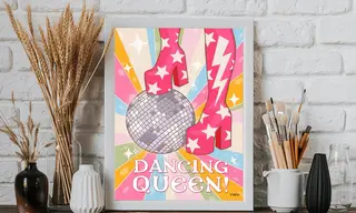პოსტერი(dancing queen)