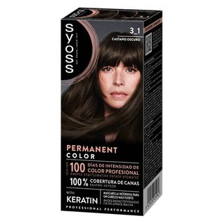 Tinte Permanente 3.1 Castaño Oscuro Syoss (8410436474962)