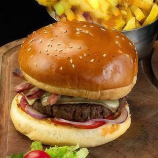 Menú Hamburguesa Angus Francés
