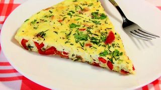 Омлет с овощами