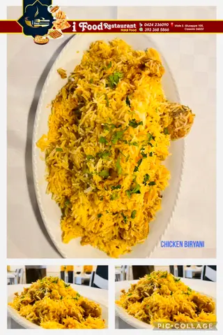 Chicken biryani porzione grande