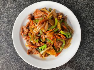 Ternera con verduras