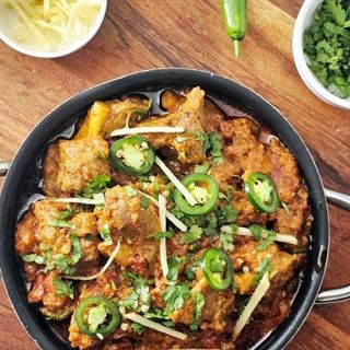 Lamb desi karahi