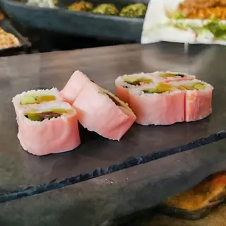 VEGETARIAN NORI PINK MAKI (8 Pzs.)