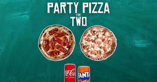 Party Pizza for Two