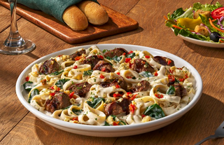 Steak Gorgonzola Alfredo