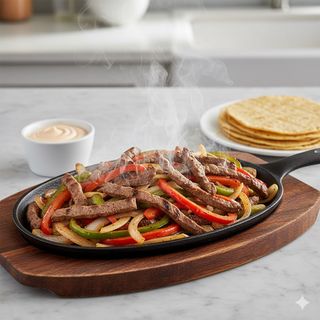 Fajitas de res
