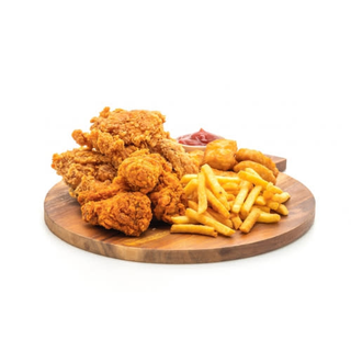Chicken And Chips (Half)