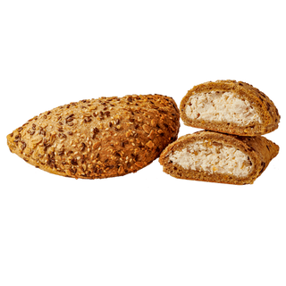 Пълнозърнест пай с филаделфия и пуешко (175г)