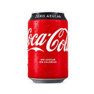 Coca zero lata 