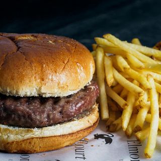 Menú Burger Doble De Carne Fresca Premium