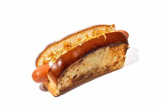 Hot dog klasyczny brioche