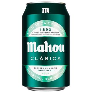 Cerveza Mahou Clásica Lata 33cl.