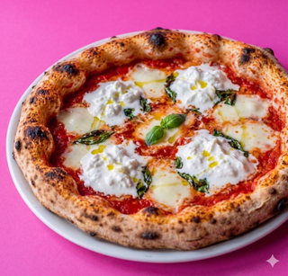 Pizza Margherita di straciatella 380g