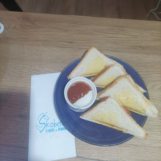 Тост с кашкавал (1бр)