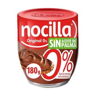 Crema Cacao con Avellanas Original 0% Nocilla Tarro 180 Gr.