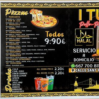 12. Pizza Cuatro Estaciones