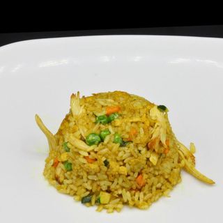 Riso al curry con pollo