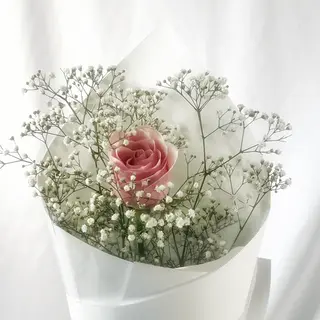 Rosa rosada  1 ( Unidad )