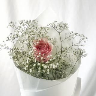 Rosa rosada  1 ( Unidad )