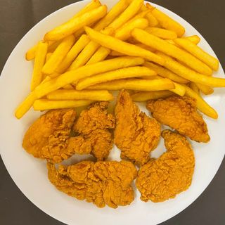 Strips frytkami