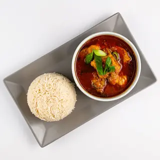 Pileći curry s rižom