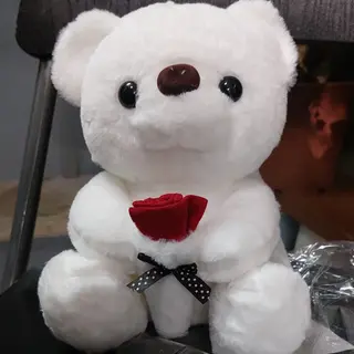 Peluche bianco