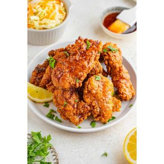 Honey Sauce Hand Picked Chicken