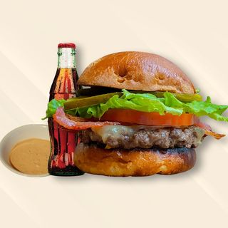 Hambúrguer de carne ou frango Burger Special