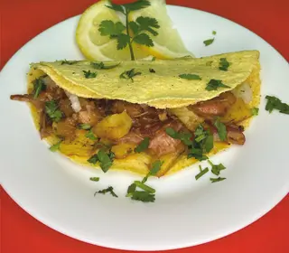 Tacos pastor (3 unid.)