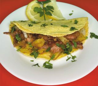 Tacos pastor (3 unid.)