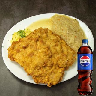 Kotlet schabowy + Pepsi 500ml