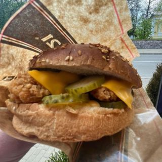 Burger Crispy(picant)