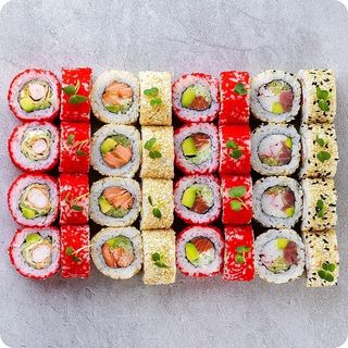 Сет Каліфорнія (без лактози) 945г (32шт)